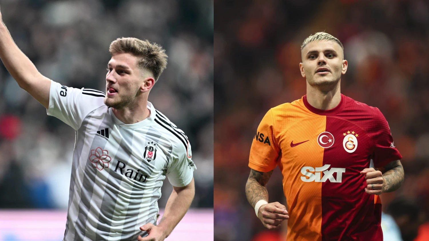 Beşiktaş-Galatasaray derbisinde gözler yıldızlarda...