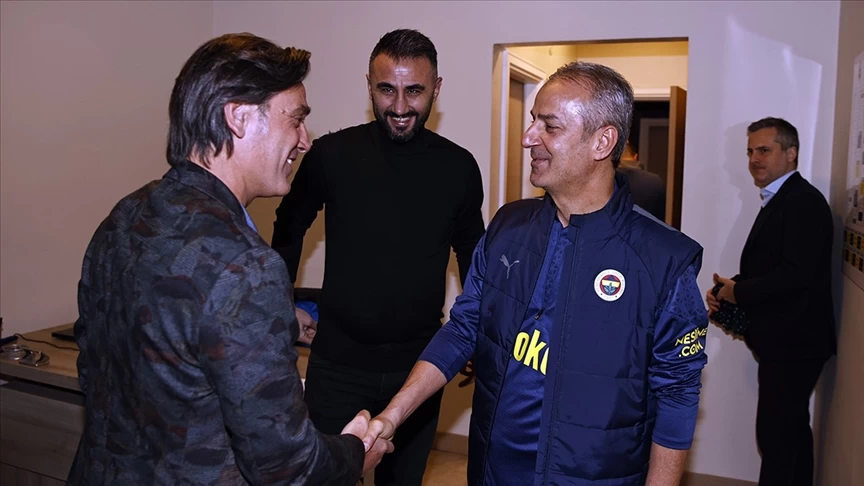 A Milli Takım Teknik Direktörü Vincenzo Montella, Fenerbahçe Kulübünü ziyaret etti