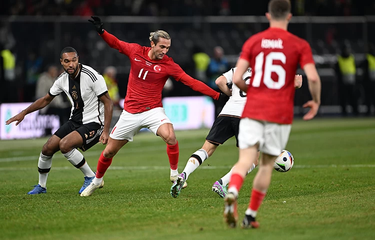 Türkiye deplasmanda Almanya'yı 3-2 mağlup etti