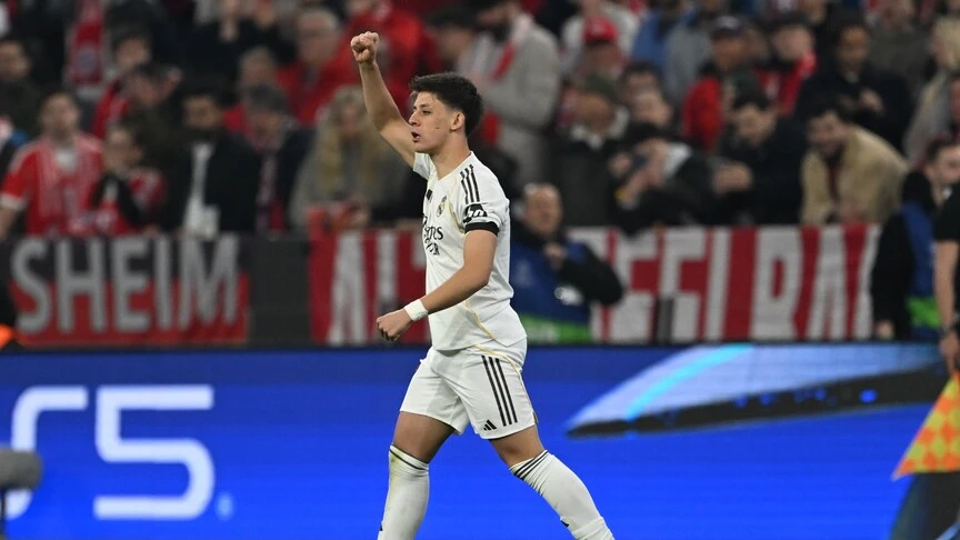 Milli futbolcu Arda Güler, Real Madrid'de nisan ayının oyuncusu seçildi