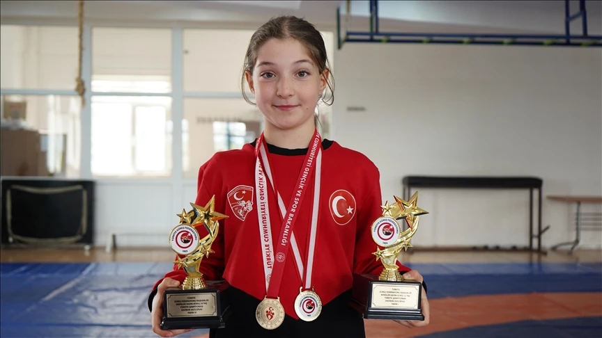 Yetenek taramasıyla keşfedilen sporcu, 2,5 ayda Türkiye şampiyonu oldu