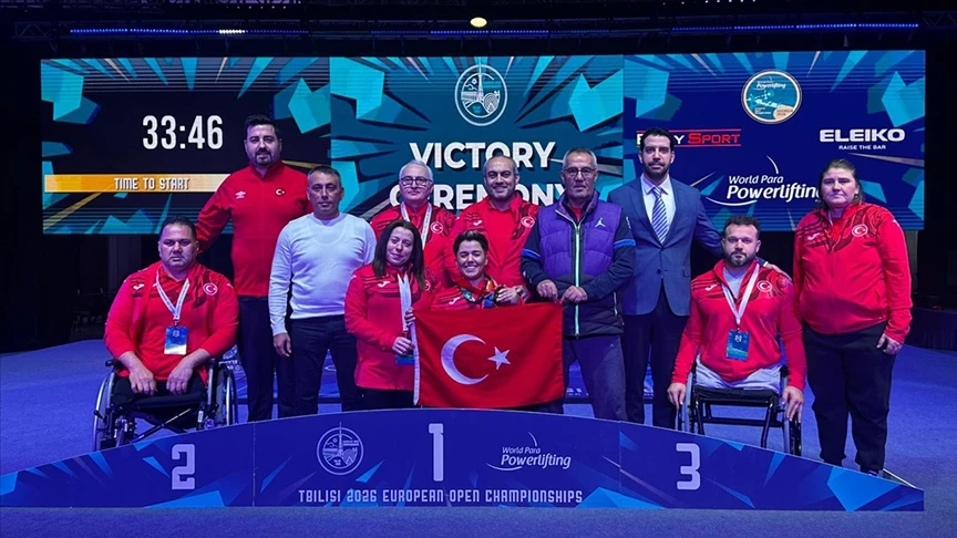 Milli para halterci Besra Duman'dan Avrupa Şampiyonası'nda 1 altın, 1 bronz madalya