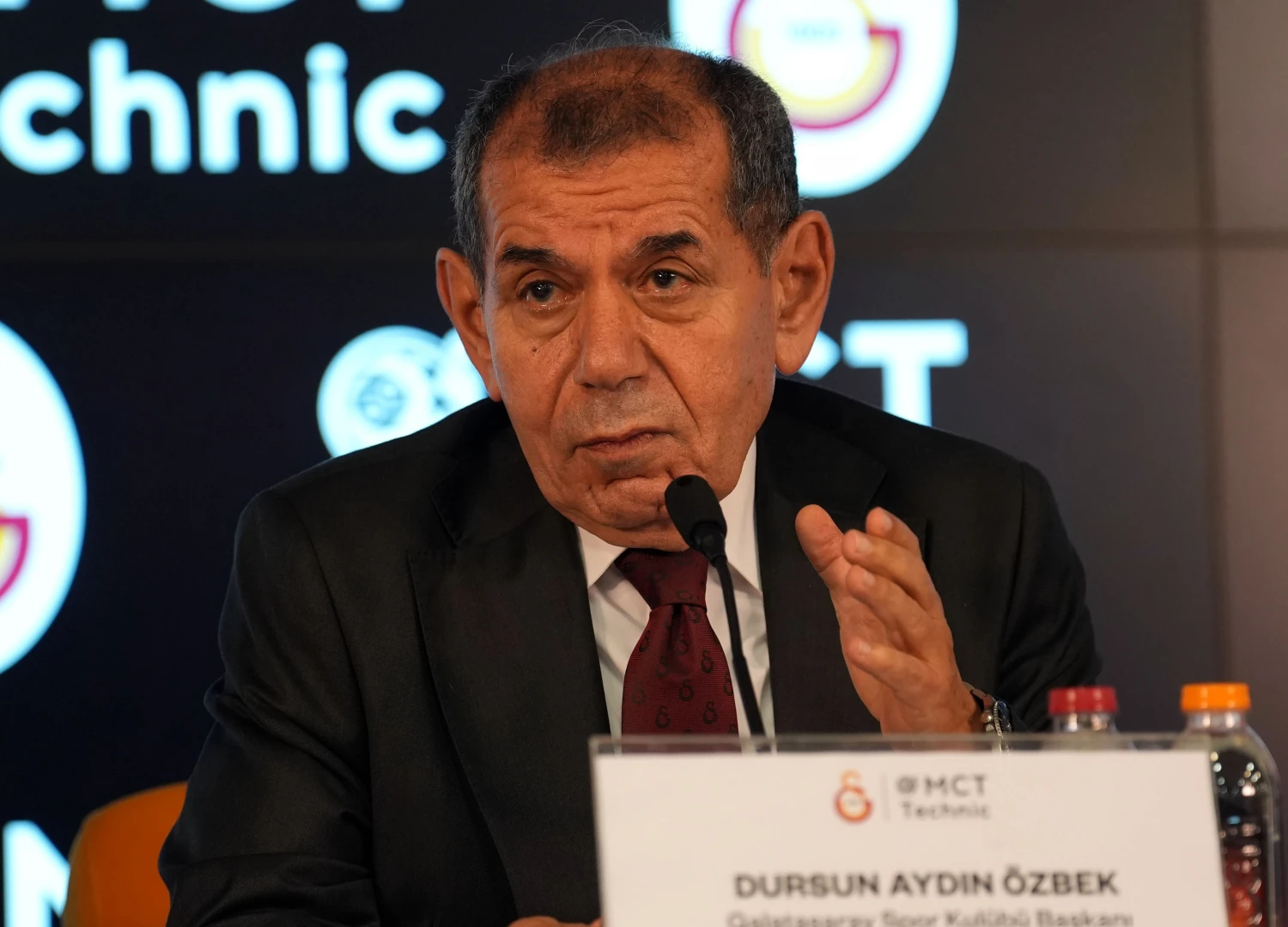 Galatasaray Kulübü Başkanı Özbek: Hedefimiz Şampiyonlar Ligi'nde başarı çıtamızı daha yukarı taşımak