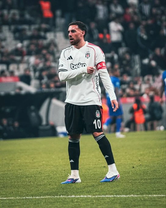 Ligin ilk yarısında Beşiktaş'ın en hırçını Orkun Kökçü oldu