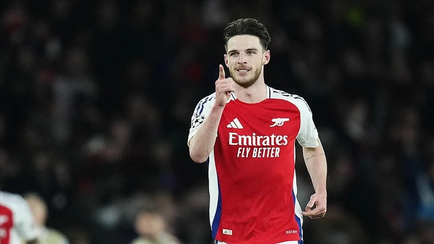 Declan Rice, UEFA Şampiyonlar Ligi tarihinde 2 frikik golüyle bir ilke imza attı