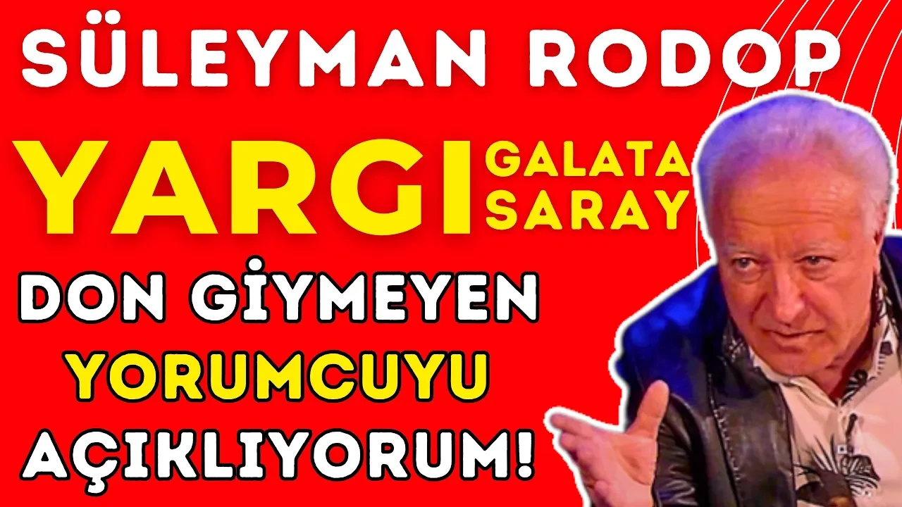 Ahmet Çakar | Rıdvan Dilmen | Serdar Ali Çelikler | Abdülkerim Durmaz | Süleyman Rodop yargıladı