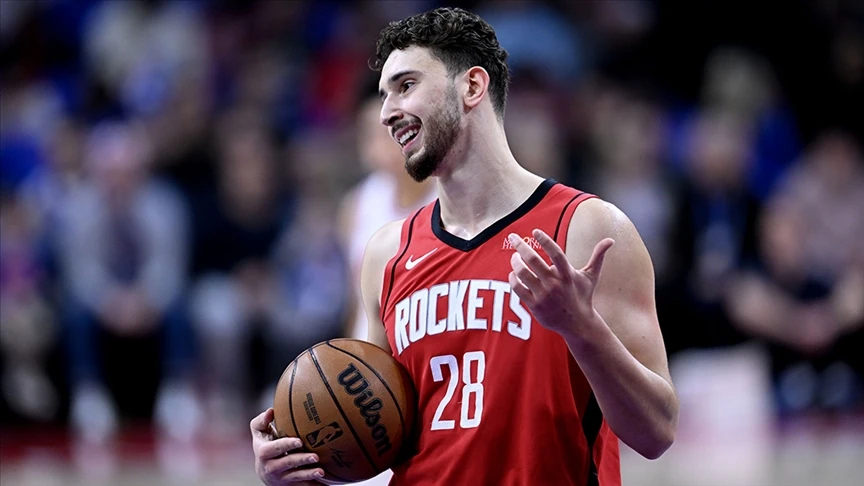 NBA'de Alperen "double-double" yaptı Rockets play-off vizesini kaptı