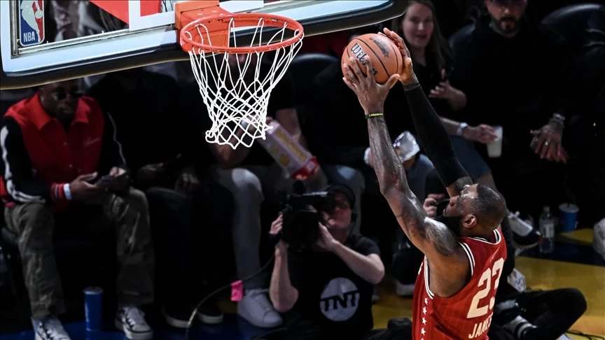 NBA'de 40 binler kulübünün ilk üyesi LeBron James