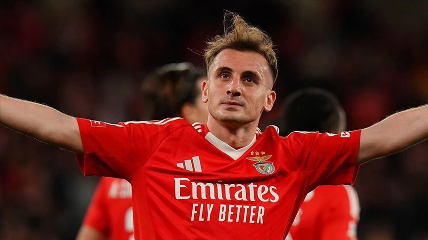 Benfica, Kerem Aktürkoğlu'nun 2 gol attığı maçta Farense'yi 3-2 yendi