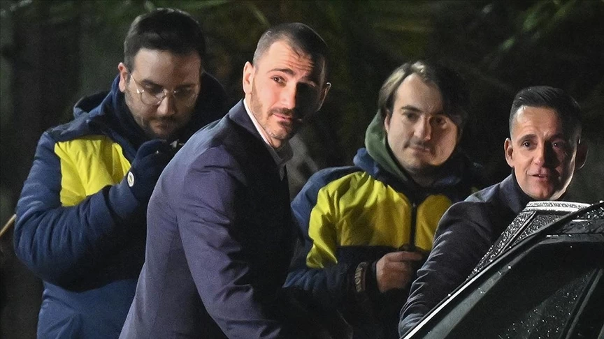 Fenerbahçe'nin transfer görüşmelerine başladığı Leonardo Bonucci, İstanbul’a geldi