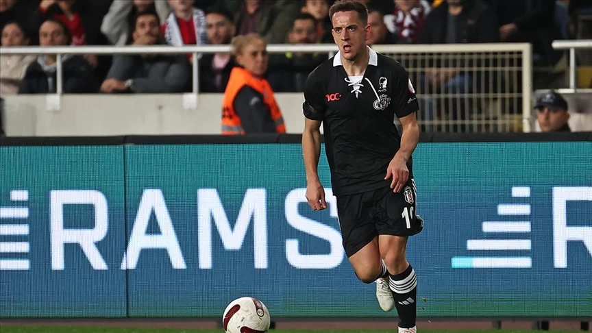 Beşiktaş'tan Hadziahmetovic'in sakatlığıyla ilgili açıklama: Sol dizinde dış yan bağ yaralanması saptanmıştır