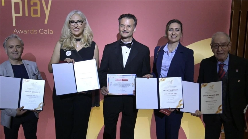 Türkiye Voleybol Federasyonuna dünya fair play ödülü