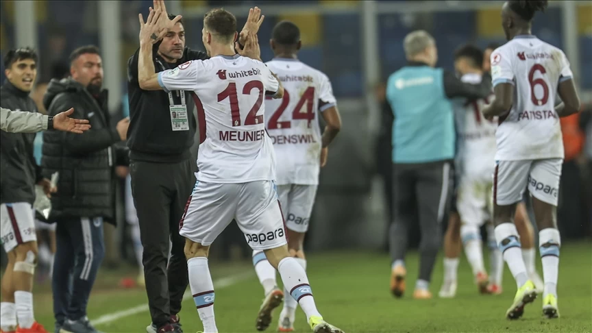 Trabzonspor, kupada çeyrek finale yükseldi
