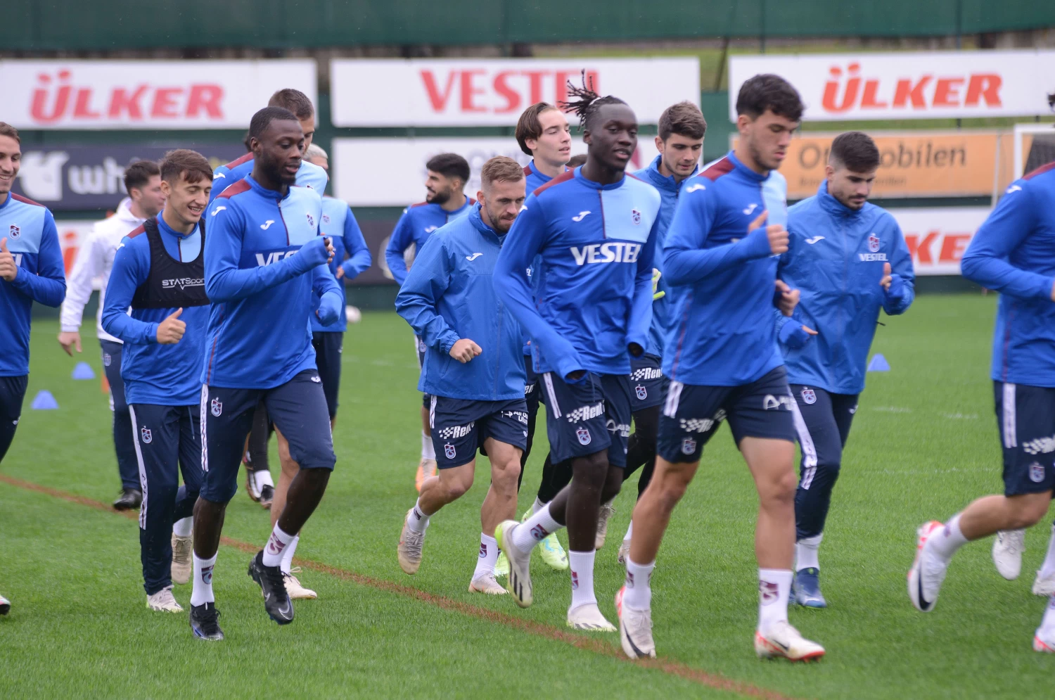 Trabzonspor 6 eksikle çalıştı